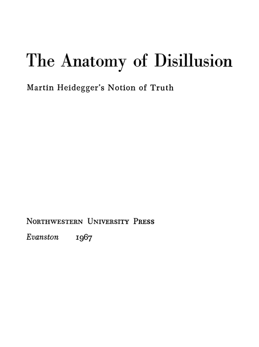 Cover of Anatomy of Disillusion