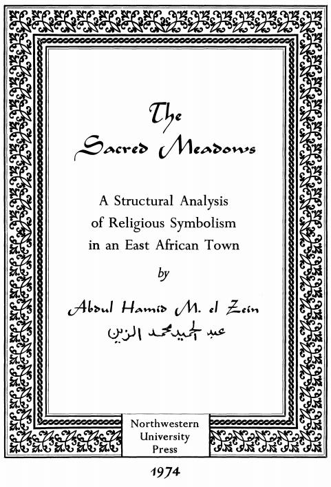 Cover of The Sacred Meadows